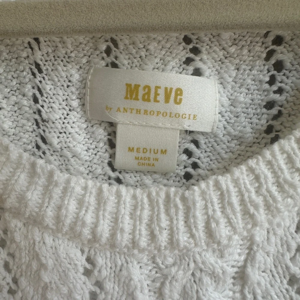 Anthropologie MAEVE Knit Sweater Top (NWOT) - Picture 3 of 8